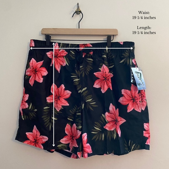 NWT Men's Kanu Surf UV Protective Board Shorts SIZE XXL - Picture 6 of 6